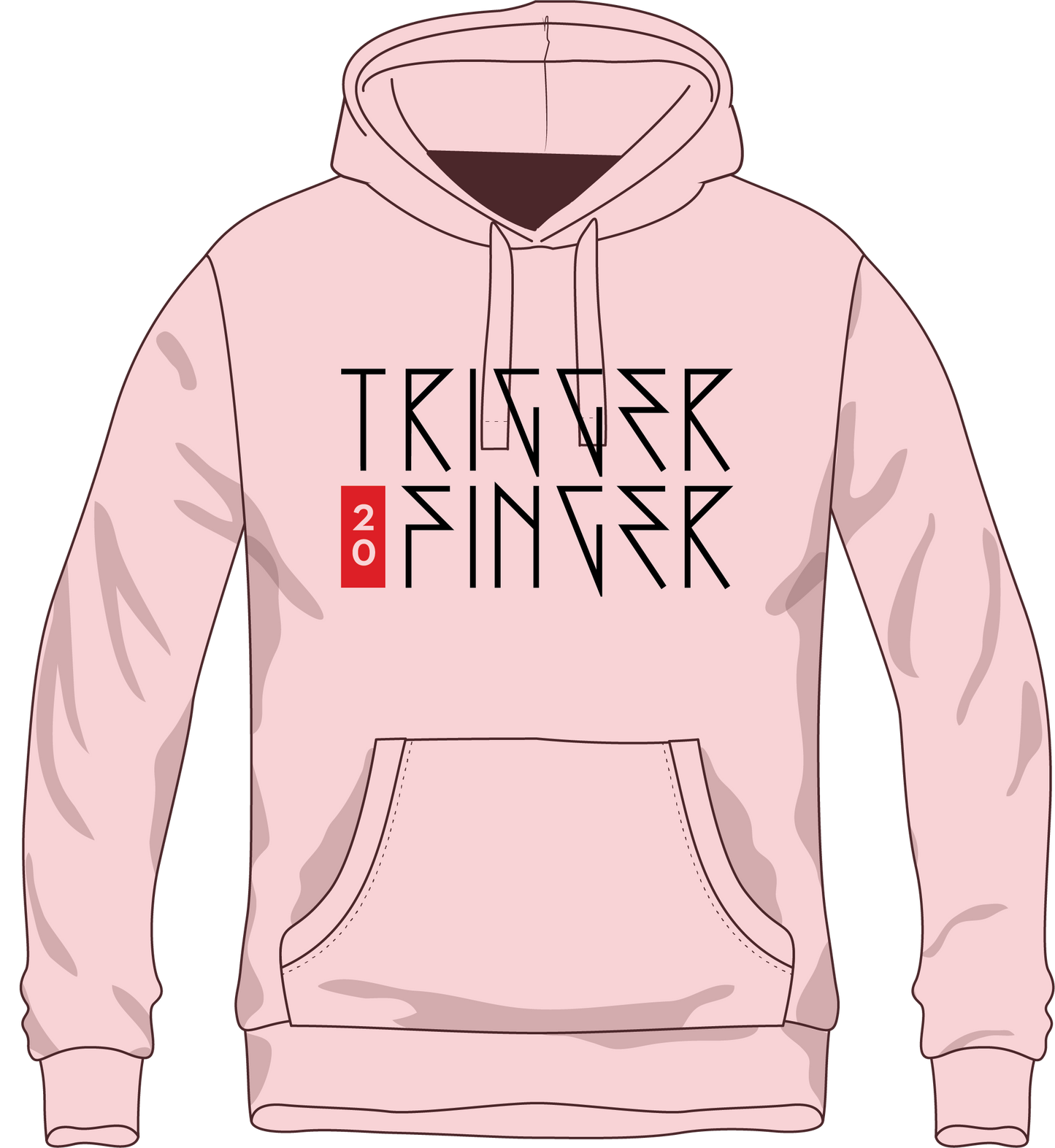 TF20 Hoodie Pink