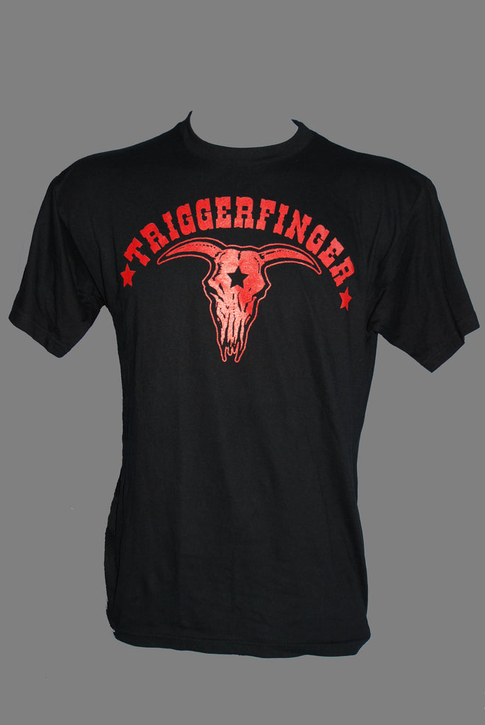 Black T-Shirt Classic red bull logo